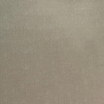 Woven fabric texture in taupe, displaying a subtle grain and matte finish, with “pacini & cappellini > fabric (b) > b36” label.